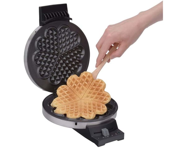 Miniatyrbillede 7 af 9: Cloer 189 1 vaffel/vafler 930 W Sort, Rustfrit stål
