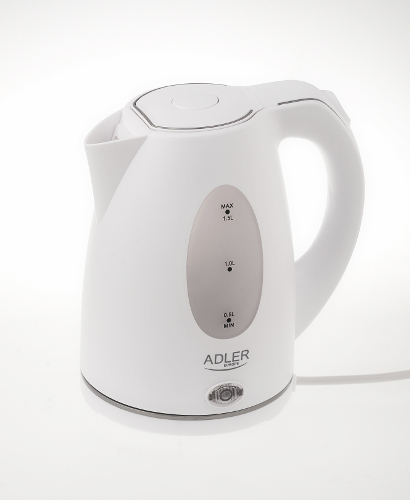 Adler AD1207 elkedel 1,5 L 2000 W Hvid