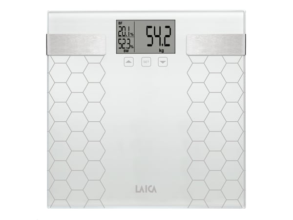 Miniatyrbild 2 av 2: Laica PS5014 personvåg Torg Grå Elektronisk personvåg