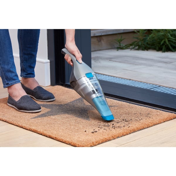 Black & Decker NVC215WA-QW handdammsugare Blå, Silver Utan påse