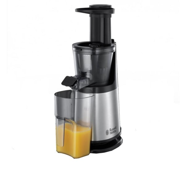 Miniatyrbillede 1 af 9: Russell Hobbs 25170-56 citruspresser og juicemaskine Slow juicer 150 W Sort, Sølv