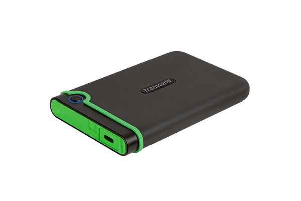 Transcend StoreJet 25M3C ulkoinen kovalevy 2 TB 2.5" USB Type-C 3.2 Gen 1 (3.1 Gen 1) Musta, Vihreä