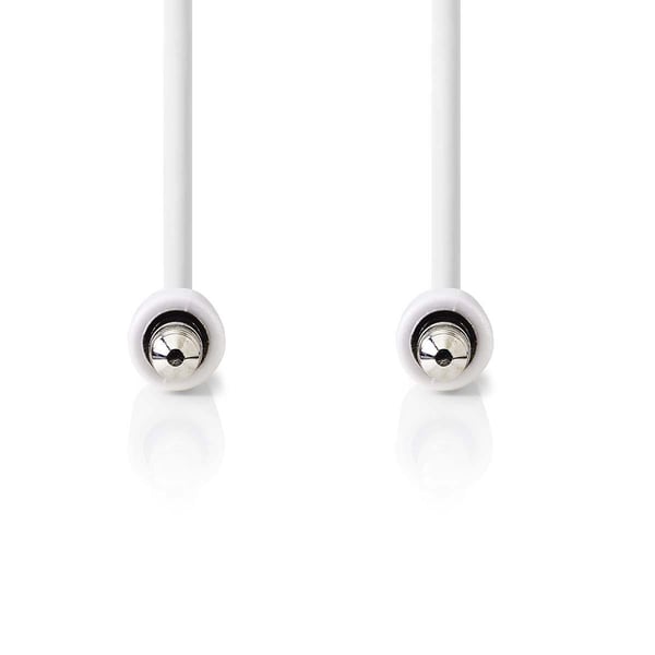 Miniatyrbillede 3 af 3: Nedis CAGP22010WT10 lydkabel 1 m 3.5mm Hvid