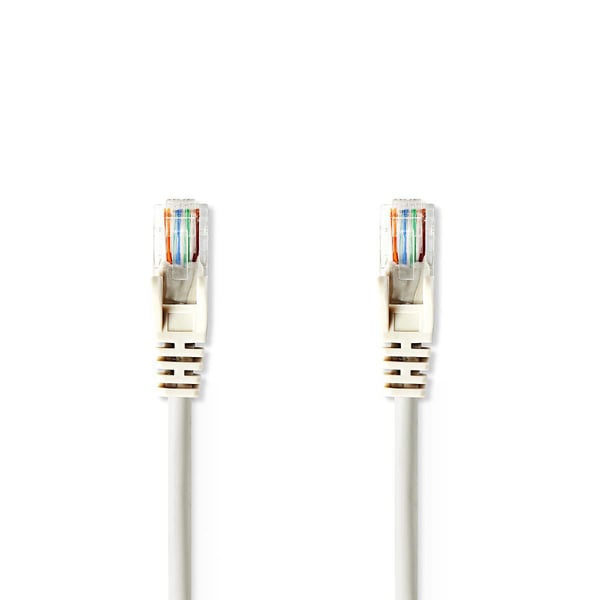 Miniatyrbillede 1 af 2: Nedis CCGP85100GY50 netværkskabel Grå 5 m Cat5e U/UTP (UTP)