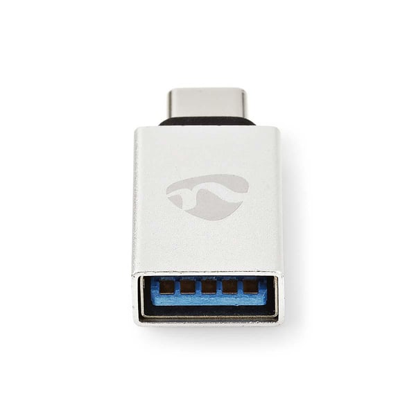 Miniatyrbillede 2 af 4: Nedis CCTB60915AL kabel kønsskifter USB Type-C Male USB A Female Aluminium