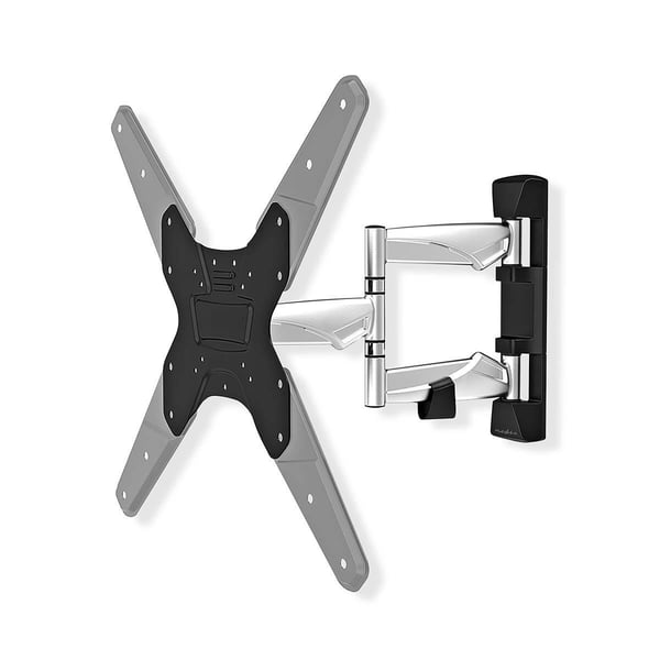 Miniatyrbillede 4 af 8: Nedis TVWM5530BK tv-beslag 106,7 cm (42") Sølv, Sort