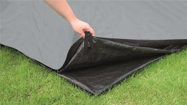 Easy Camp Palmdale 500 Lux Tältunderlag Polyeten Svart 1 styck