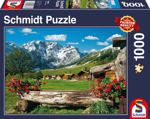 Pikkukuva 1 / 2: Schmidt Spiele 58368 palapeli Kuviopalapeli 1000 kpl Maisema