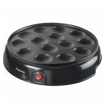 Bestron APFM700Z pandekage- og crepes-maskine 14 pandekage(r) 800 W Sort