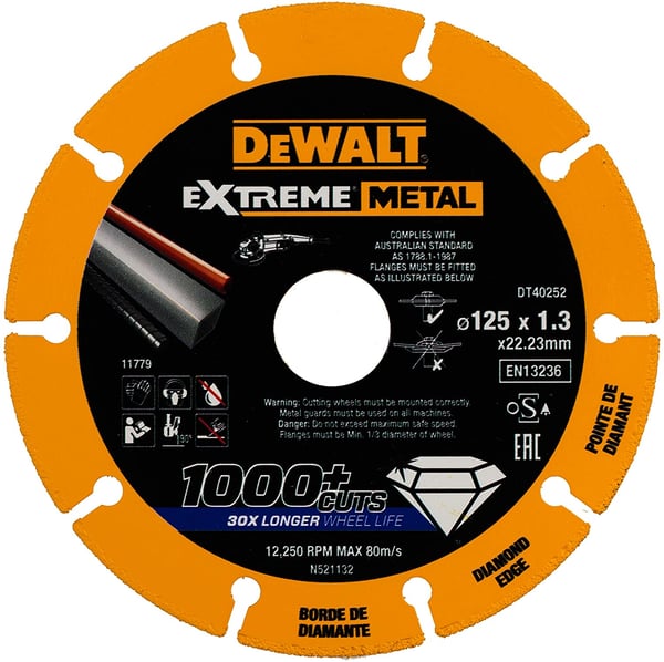 Pikkukuva 1 / 4: DeWALT DT40252-QZ kulmahiomakonetarvike levyleikkuri