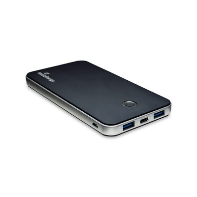 MediaRange MR753 akku- ja paristolaturi Litium polymeeri (LiPo) 10000 mAh Musta