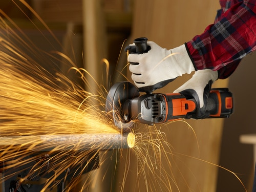 Miniatyrbillede 3 af 9: Black & Decker BCG720N vinkelsliber 12,5 cm 8600 rpm