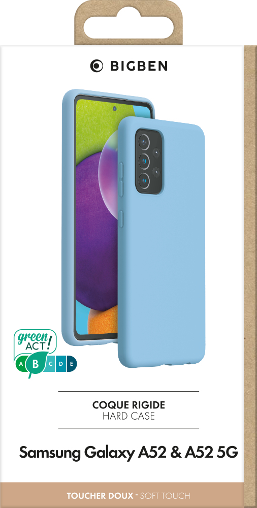 Bigben Connected COVSOFTGA525GDB mobiltelefonfodral Blå