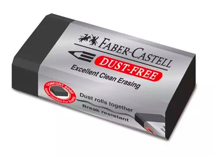 Faber-Castell 187171 pyyhekumi Muovi Musta 1 kpl Faber-Castell 187171 pyyhekumi Muovi Musta 1 kpl