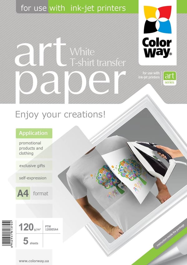 Colorway PTW120005A4 fotopapper Vit Colorway PTW120005A4 fotopapper Vit