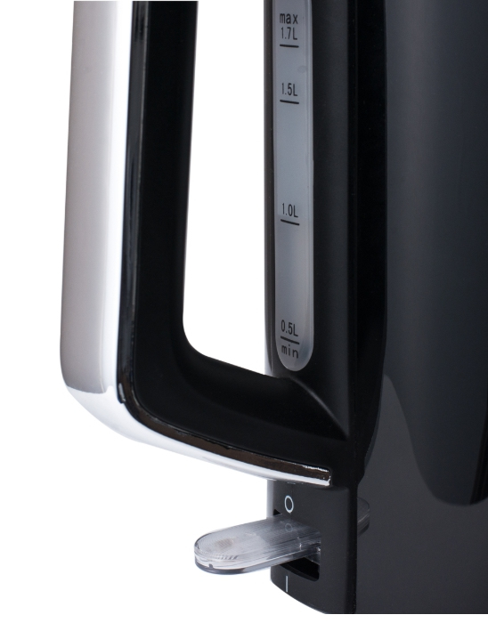 Concept RK3171 elkedel 1,7 L 2200 W Sort, Metallic
