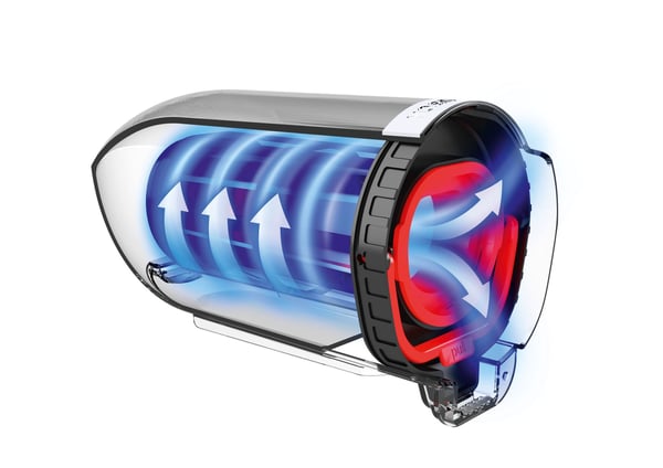 Bosch BCH3P210 stav støvsuger & elektrisk kost 2-i-1 stangstøvsuger Vekselstrøm/batteri Dry Poseløs 0,4 L Sort, Grå