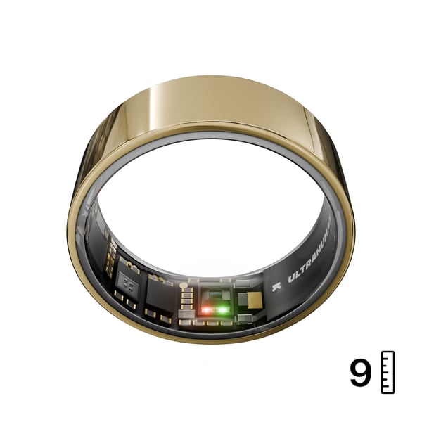 Ultrahuman Ring AIR Nej Aktivitetsmätare med smart ring Guld