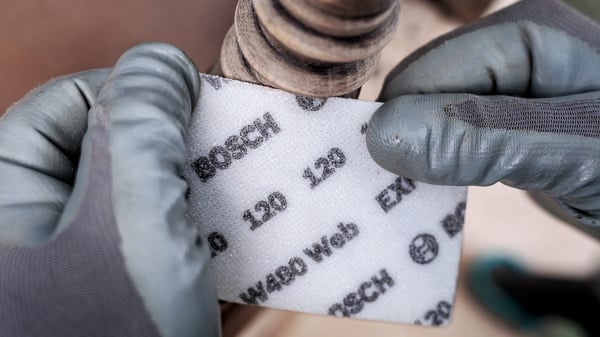Bosch W480 Slibemiddel Fin grus P240 2 stk