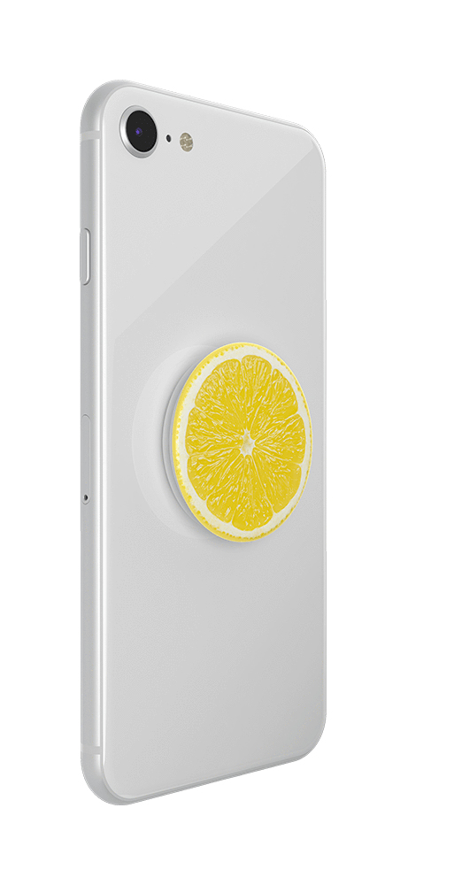 PopSockets Pucker Up Passiiviteline E-kirjan lukija, Matkapuhelin/älypuhelin, Tabletti/UMPC Valkoinen, Keltainen
