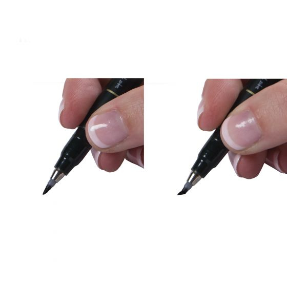 Tombow WS-BS-1P kalligrafipen Sort 1 stk