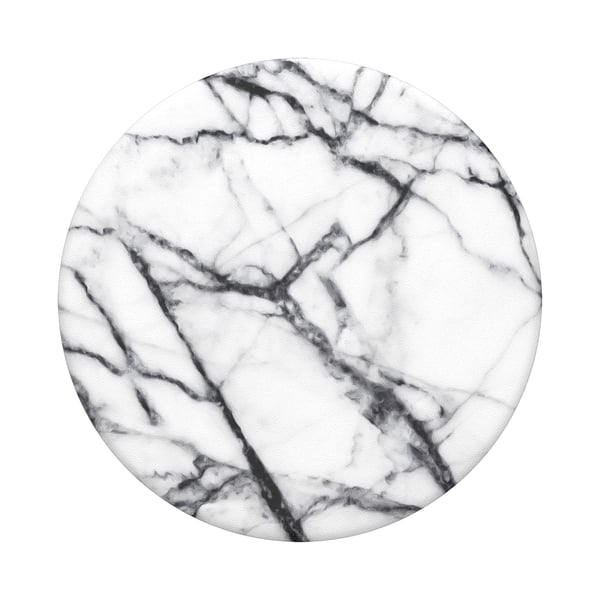 PopSockets Dove White Marble Passiv holder E-bog-læser, Mobiltelefon/Smartphone, Tablet/UMPC Sort, Grå, Hvid