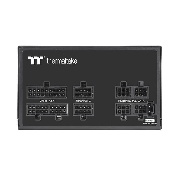 Thermaltake PS-TPD-0650F3FAGE-1 strömförsörjningsenheter 650 W 20-pin ATX ATX Svart