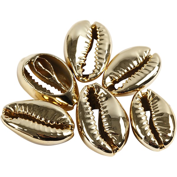 Creativ Company 61017 perle Frø perle Guld 6 stk