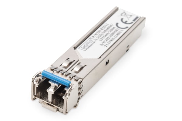 Pikkukuva 1 / 6: DIGITUS Teollinen mini GBIC (SFP) -moduuli, 1,25 Gbps, 20 km