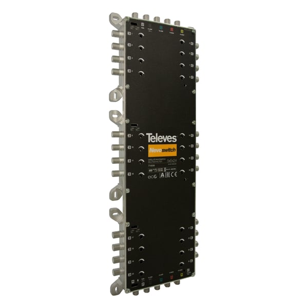 Miniatyrbild 2 av 2: Televes 714506 multiswitch för satellit-tv 5 ingångar 29 utgångar