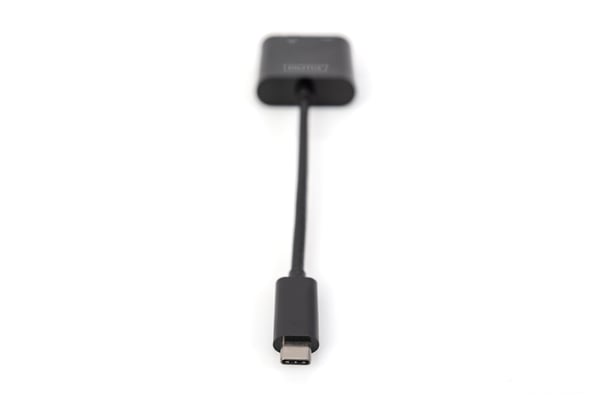 DIGITUS USB Type-C Gigabit Ethernet-adapter med Power Delivery-understøttelse