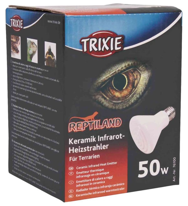 TRIXIE 76100 värmelampa för reptil 50 W TRIXIE 76100 värmelampa för reptil 50 W