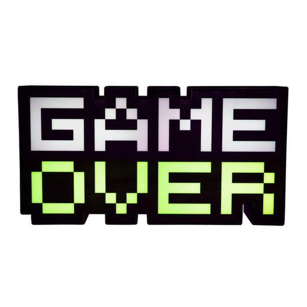Pikkukuva 8 / 8: Paladone Game Over Valolaatikko 1 lamppu(a)