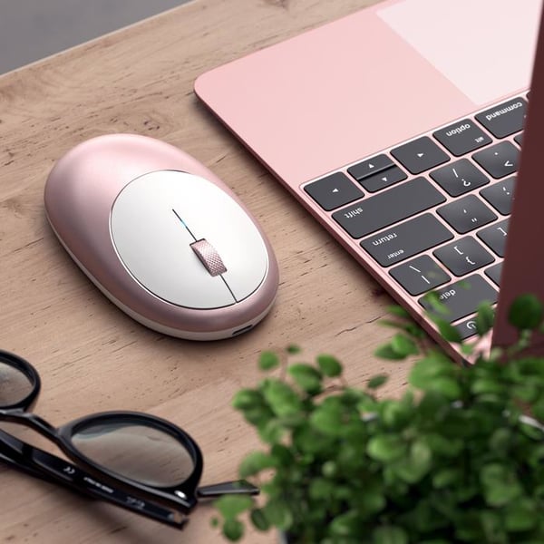 Satechi M1 datormöss Kontor Ambidextrous Bluetooth Optisk