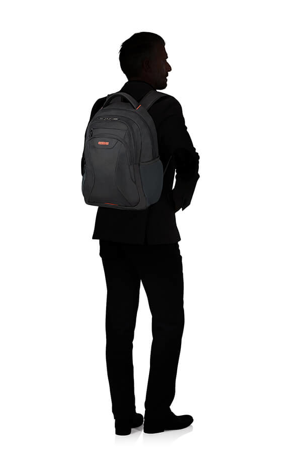 Miniatyrbild 3 av 7: American Tourister At Work 39,6 cm (15.6") Ryggsäck Svart, Orange