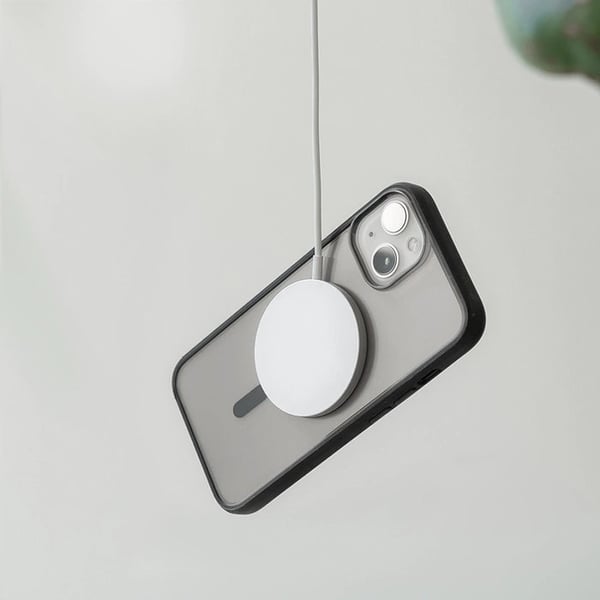 Miniatyrbillede 2 af 4: Woodcessories ECO723 mobiltelefon etui 17 cm (6.7") Cover Sort, Transparent