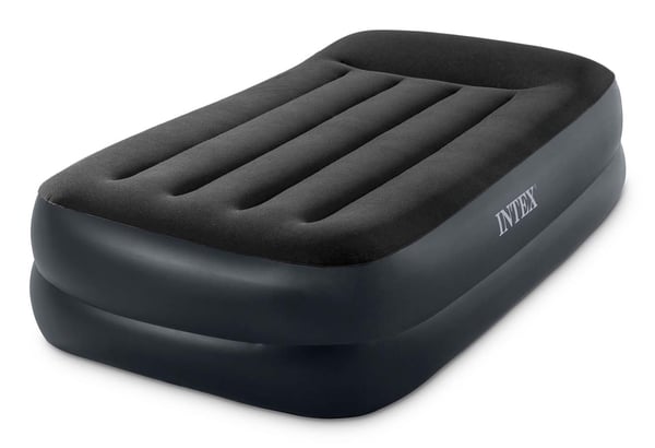Intex DuraBeam+ Pillow Rest Raised Enkelmadrass Svart Unisex