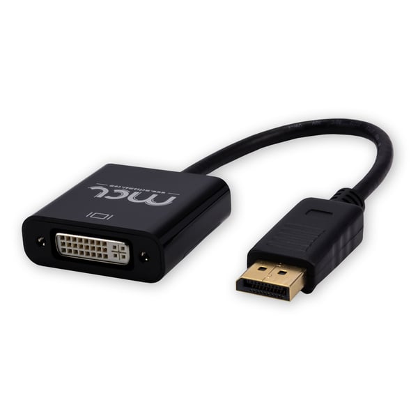 MCL CG-290C videokabel adapter DisplayPort DVI-I Sort