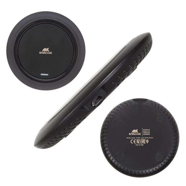 Rivacase VA4913 BD1 Smartphone Sort USB Trådløs opladning Indendørs