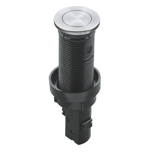 Miniatyrbillede 2 af 2: GROHE 40986SD0 affaldsvask og beslag Sort, Rustfrit stål, Hvid