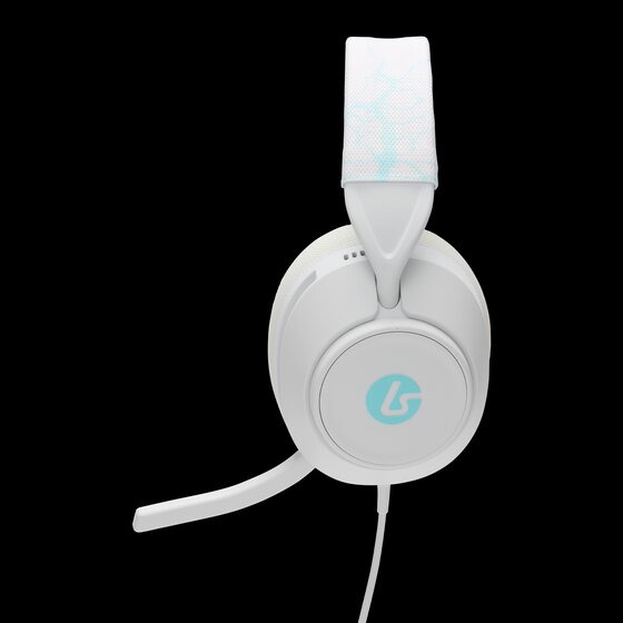 PowerA XBHS0539 hovedtelefoner/headset Ledningsført Spil Hvid