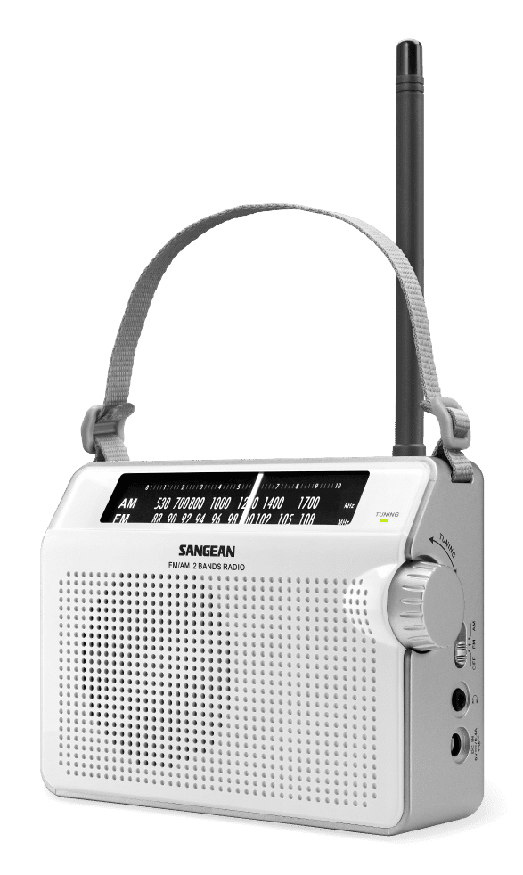 Sangean PR-D6 Bærbar Analog Hvid