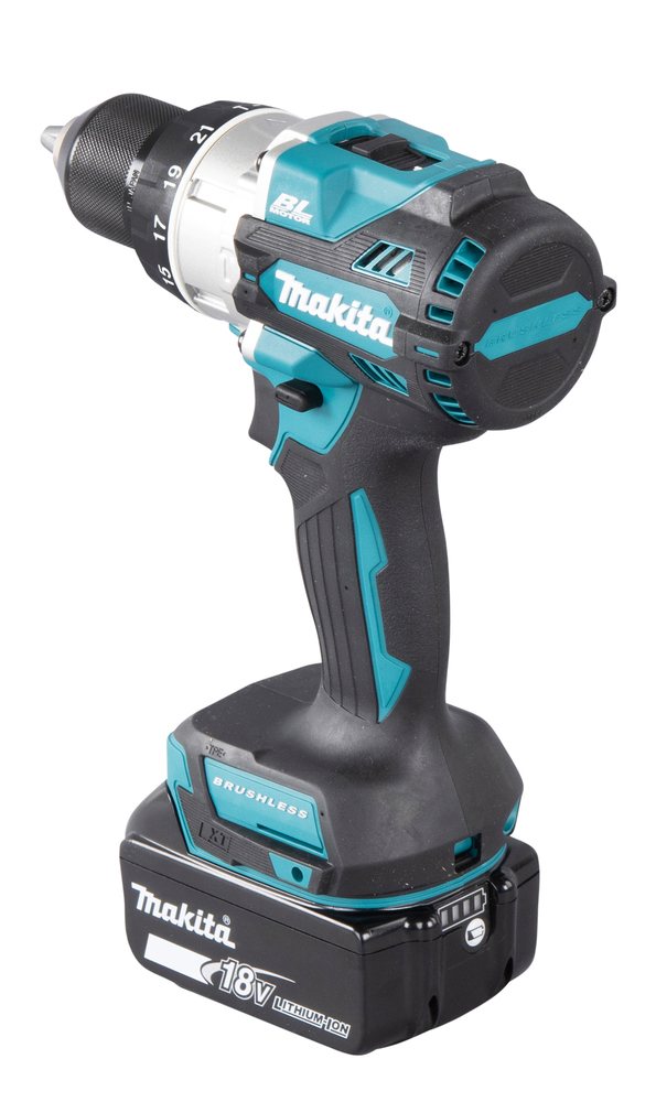 Miniatyrbillede 7 af 13: Makita DHP486RTJ bor 2100 rpm 2,7 kg Sort, Blå