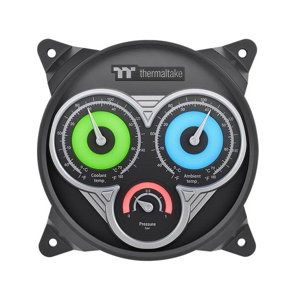 Miniatyrbillede 5 af 6: Thermaltake Pacific TF3 Computerkabinet Ventilator 12 cm Grå