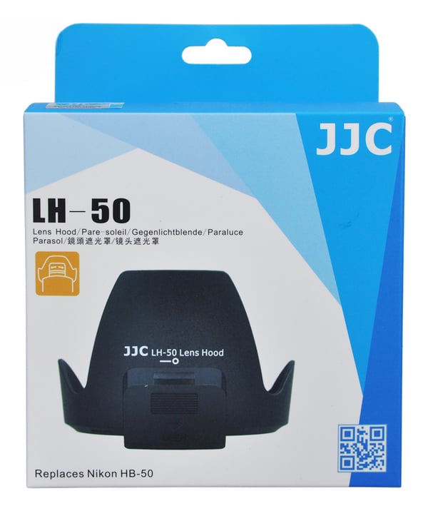 JJC LH-50 modlysblænder 7,7 cm Rund Sort