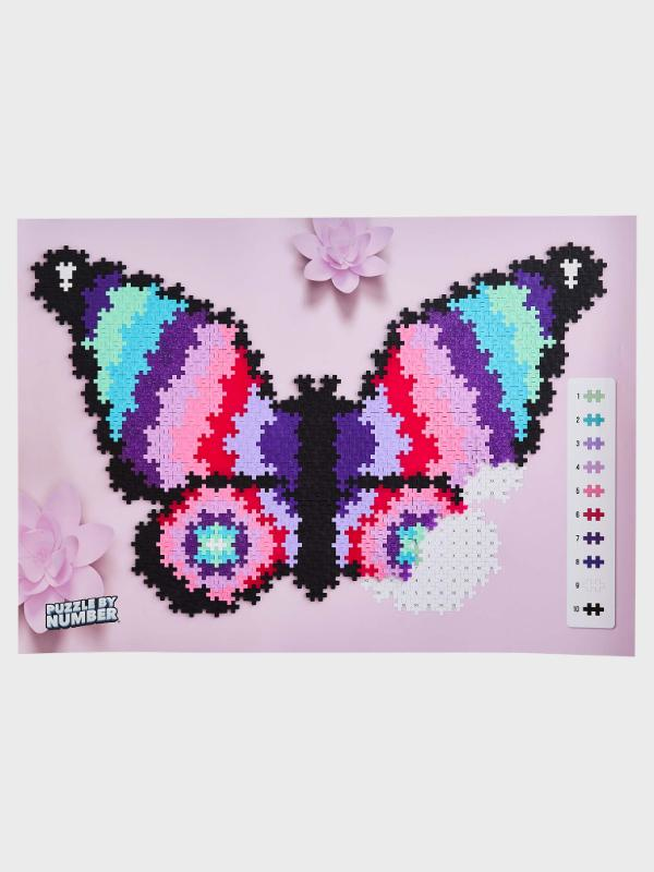 Plus-Plus Butterfly Klosspussel 800 styck Djurliv