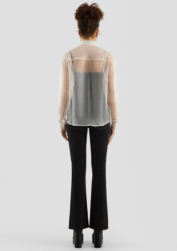 s.Oliver 2174124.0200.40 skjorte & top Bluse Langærmet Polyester