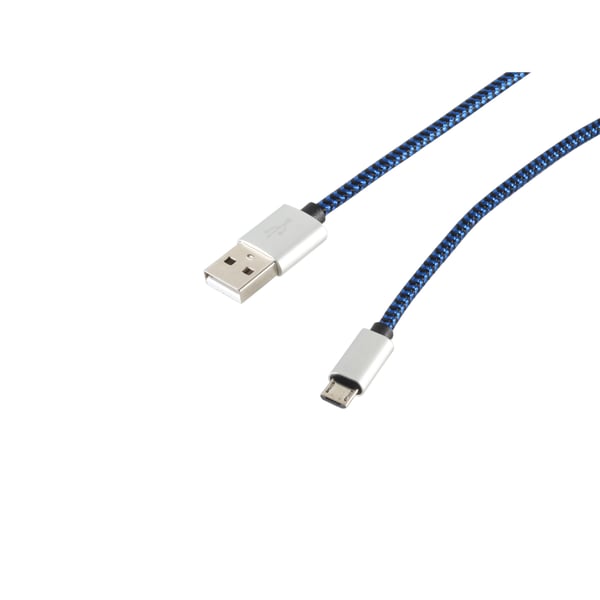 S/CONN maximum connectivity 14-50020 USB-kabel USB 2.0 0,9 m USB A Micro-USB B 0,48 Gbit/sek. Blå