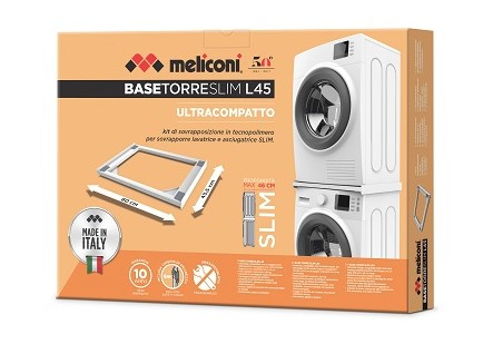 Meliconi Base Torre Slim L45 pyykinpesukoneen osa & lisävaruste Pinoamispakkaus 1 kpl