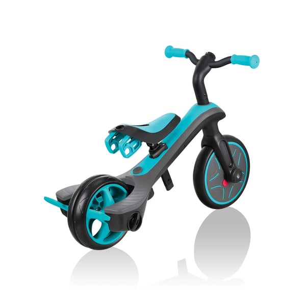 Miniatyrbillede 4 af 9: Globber Explorer Trike 4in1 Børn Kickbike scooter Teal